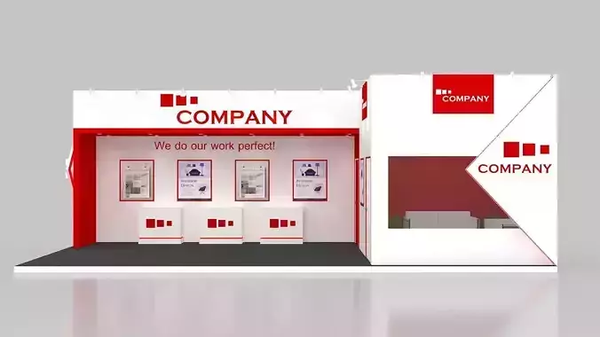 Exhibition Stall Design 36Sqmt 3D print model