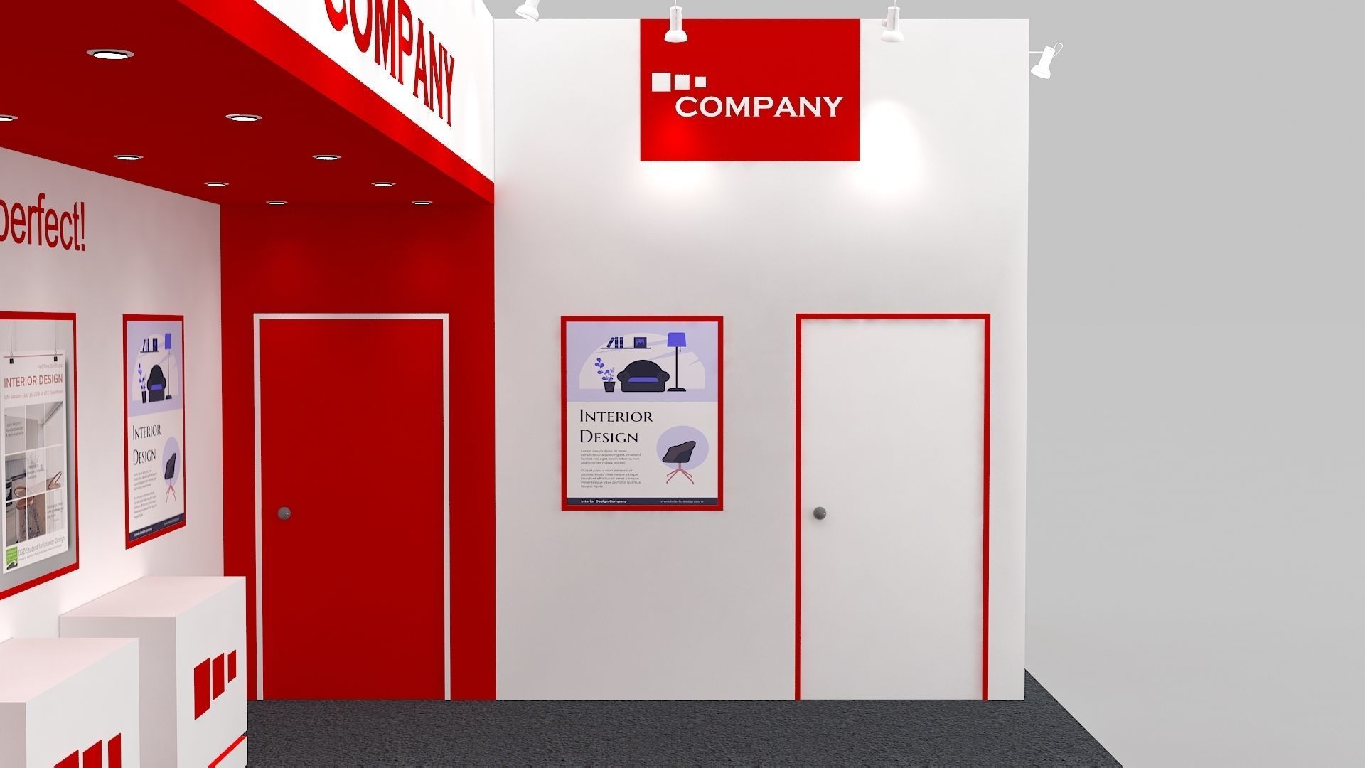 Exhibition Stall Design 36Sqmt 3D print model_8