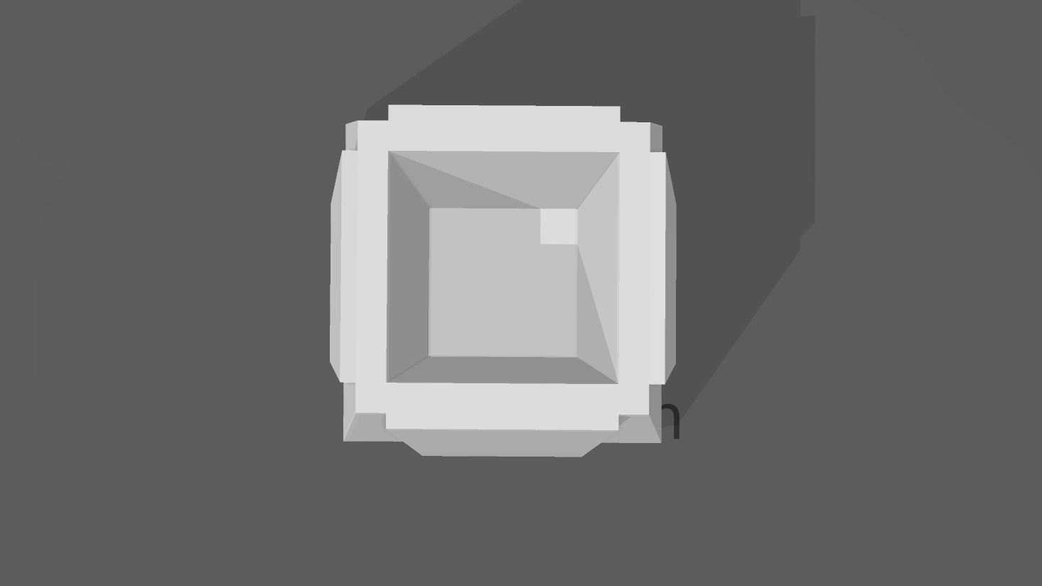 cute pot with or without face for storing stuff  3D print model_2