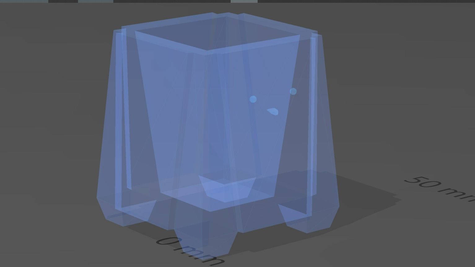 cute pot with or without face for storing stuff  3D print model_4