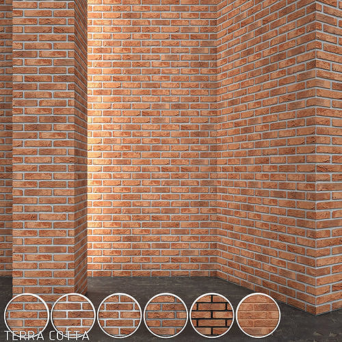 Vandersanden Brick Terra Cotta Texture