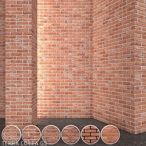 Vandersanden Brick Terra Cotta GS Texture