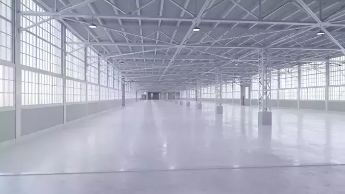 Industrial Warehouse Interior 15