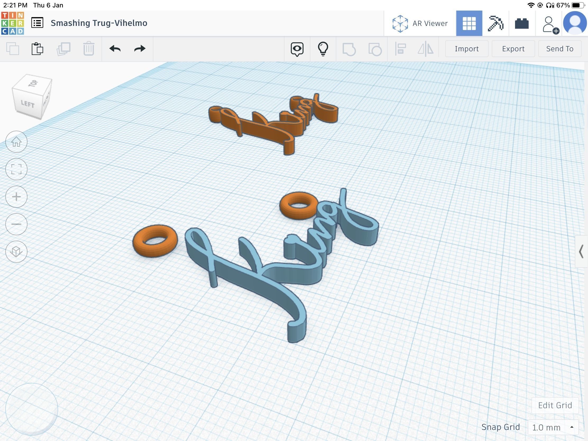 King pendant stl file 3D print model_4