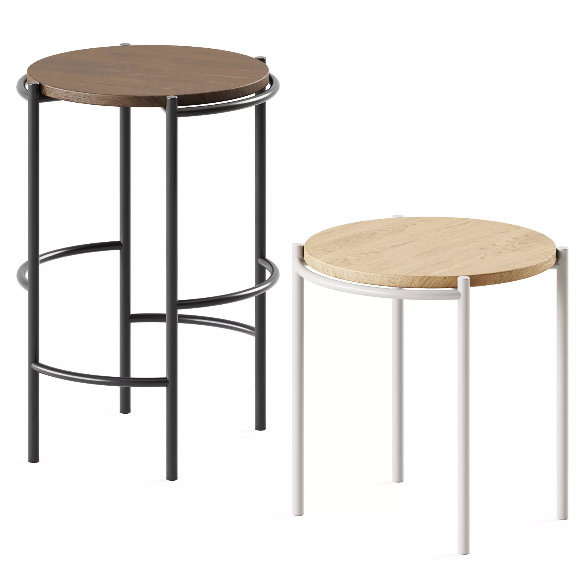 Fomu stool range 3D model_0
