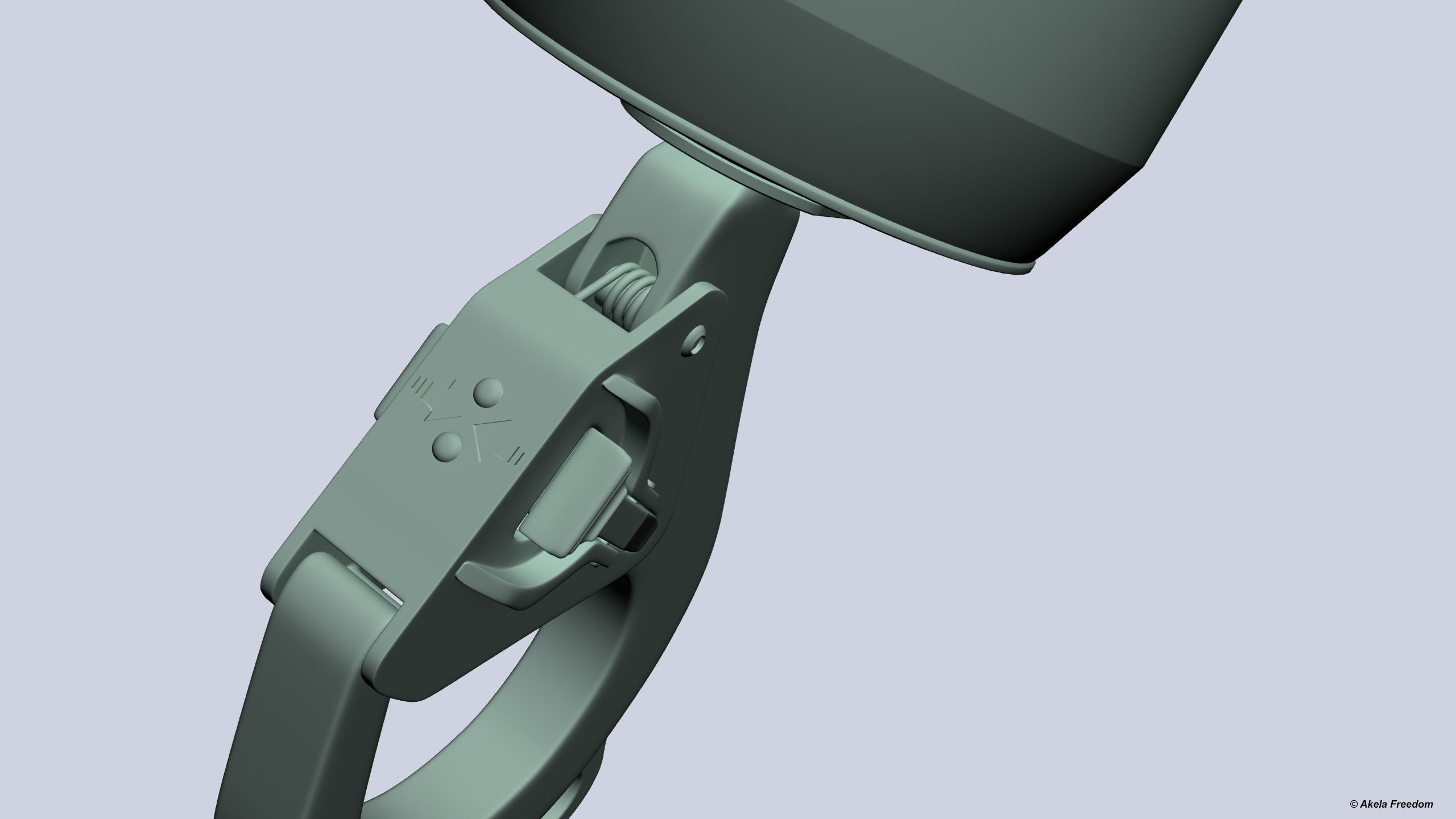 Hook for Hoist for Helicopter 3D print model_4