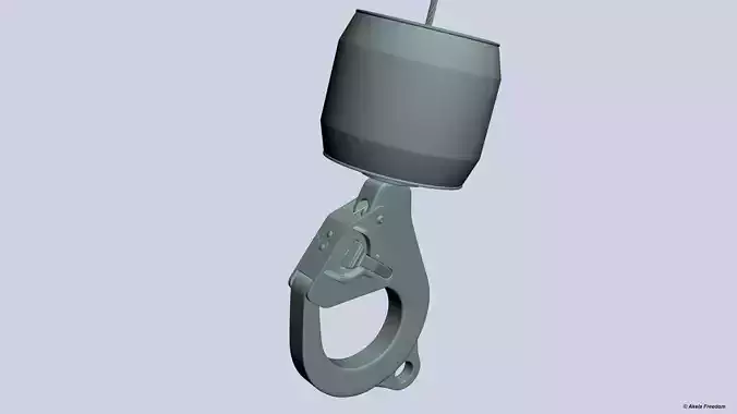 Hook for Hoist for Helicopter 3D print model