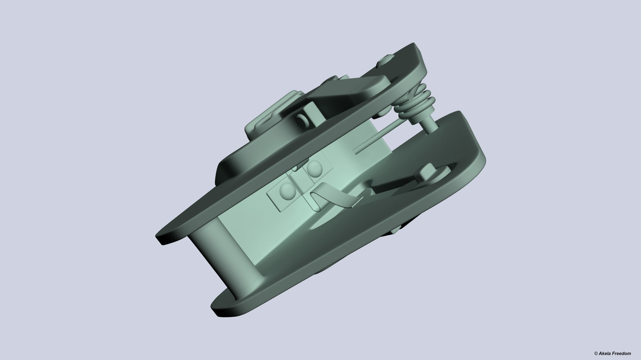 Hook for Hoist for Helicopter 3D print model_7
