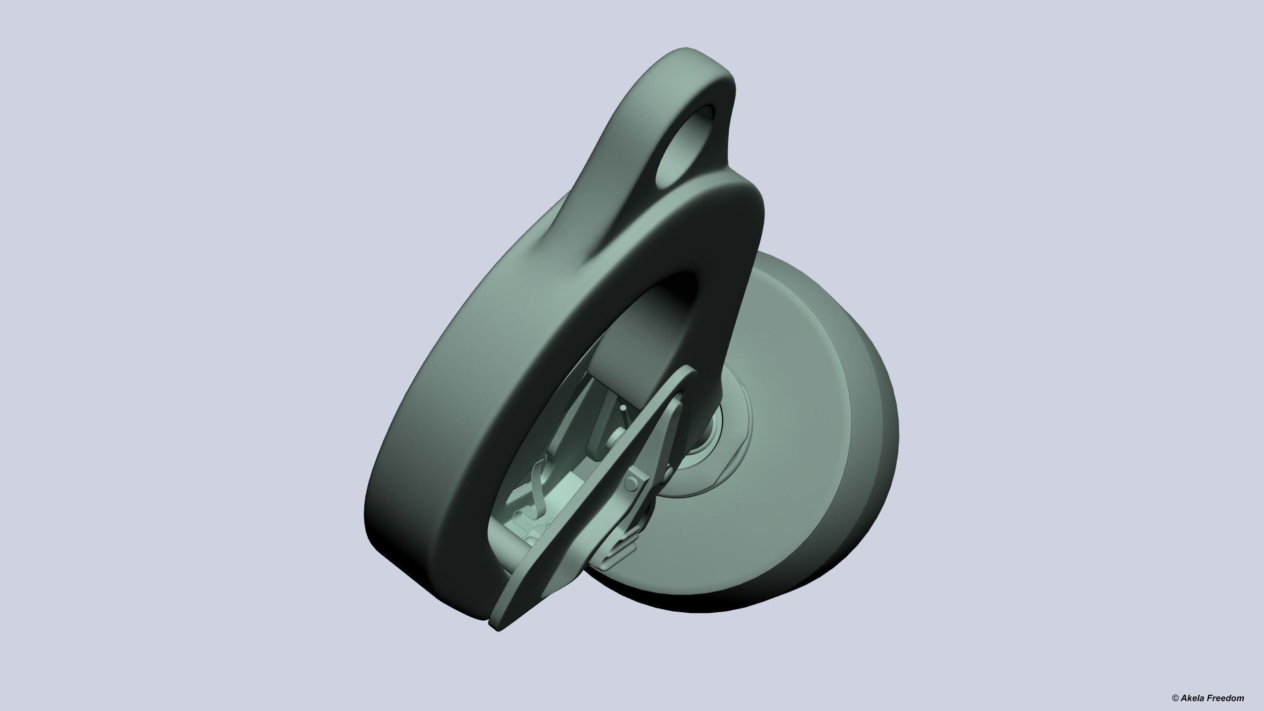 Hook for Hoist for Helicopter 3D print model_2
