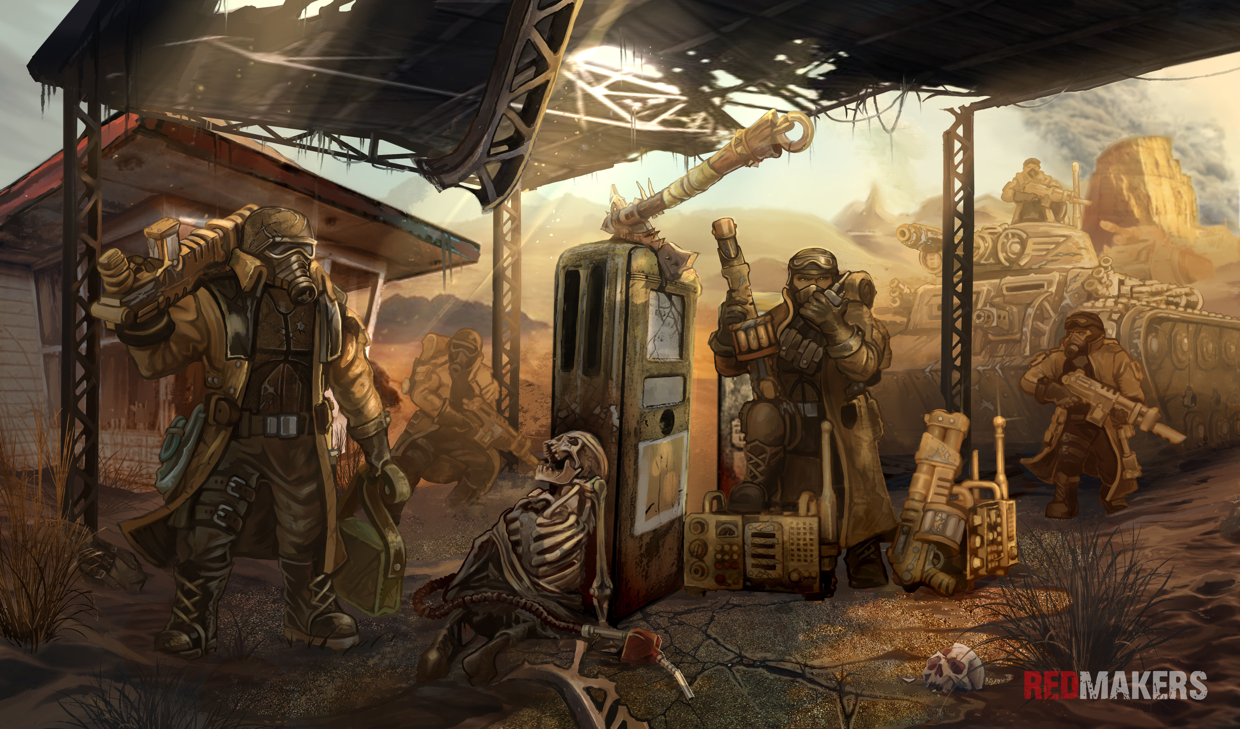 Steel Guard - Squad of the Imperial Force 3D print model_67