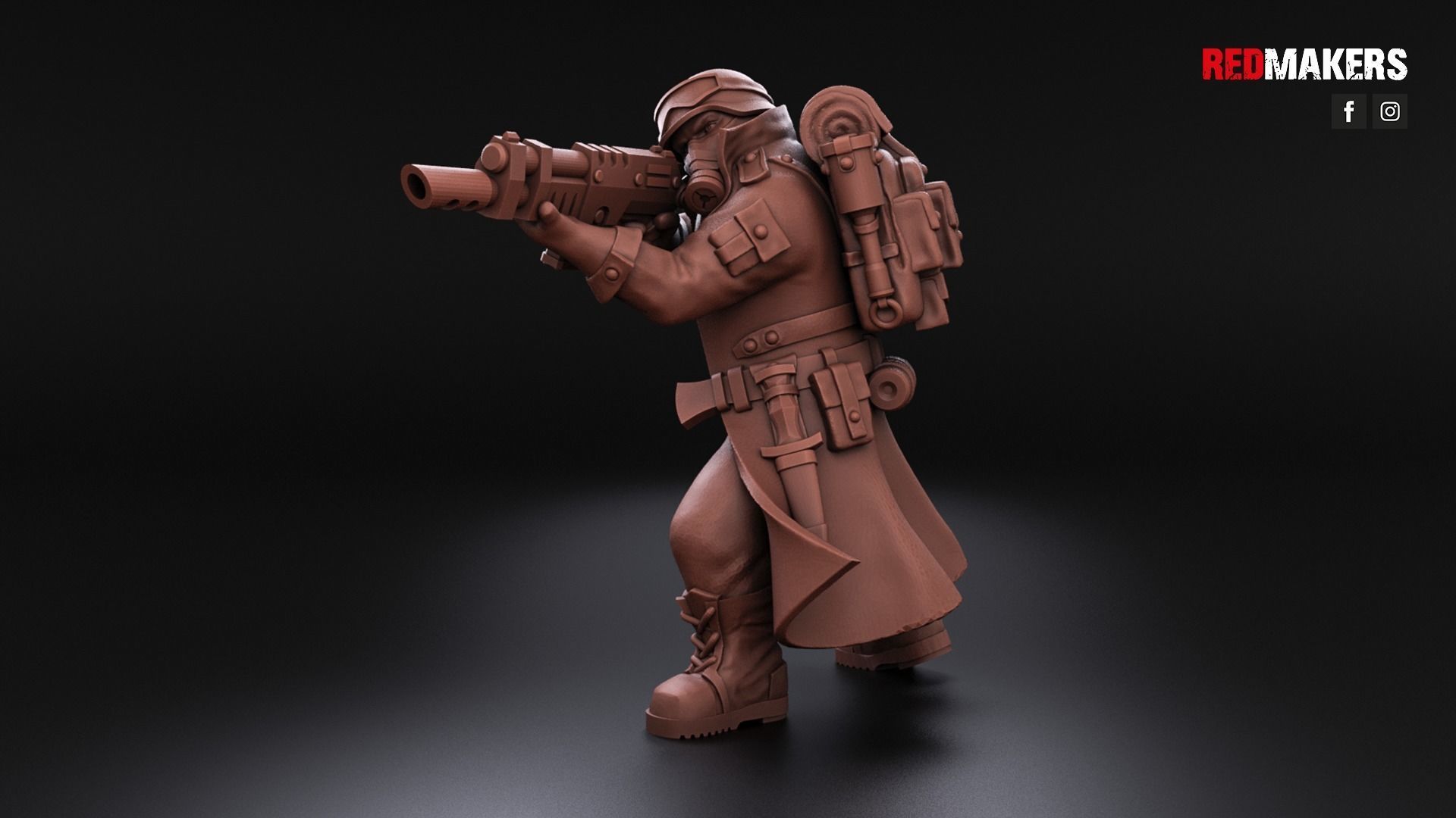 Steel Guard - Squad of the Imperial Force 3D print model_9
