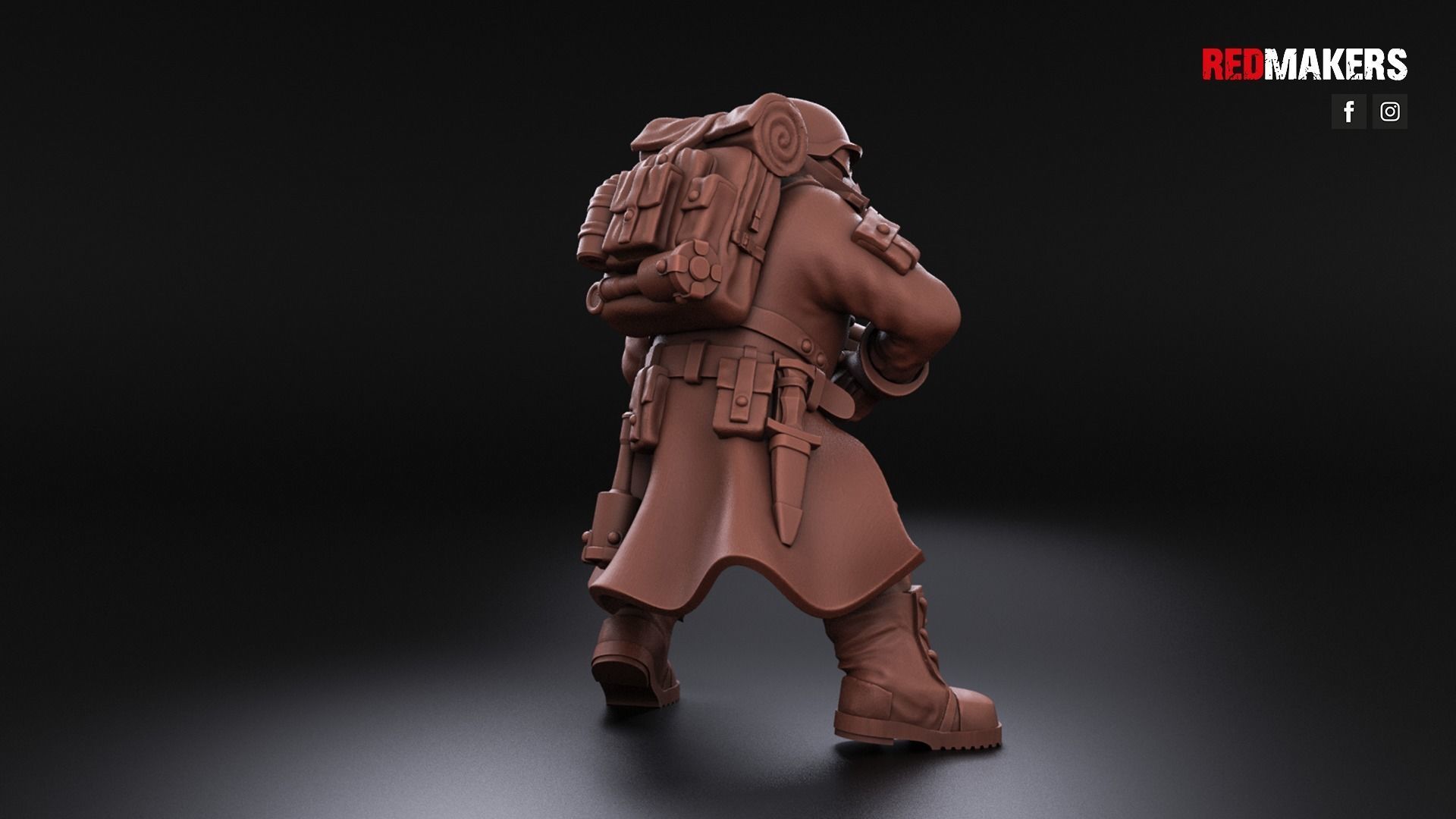 Steel Guard - Squad of the Imperial Force 3D print model_20
