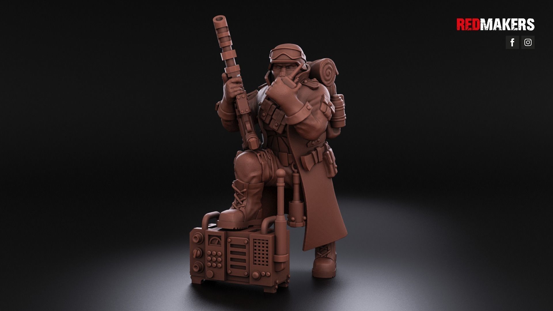 Steel Guard - Squad of the Imperial Force 3D print model_28