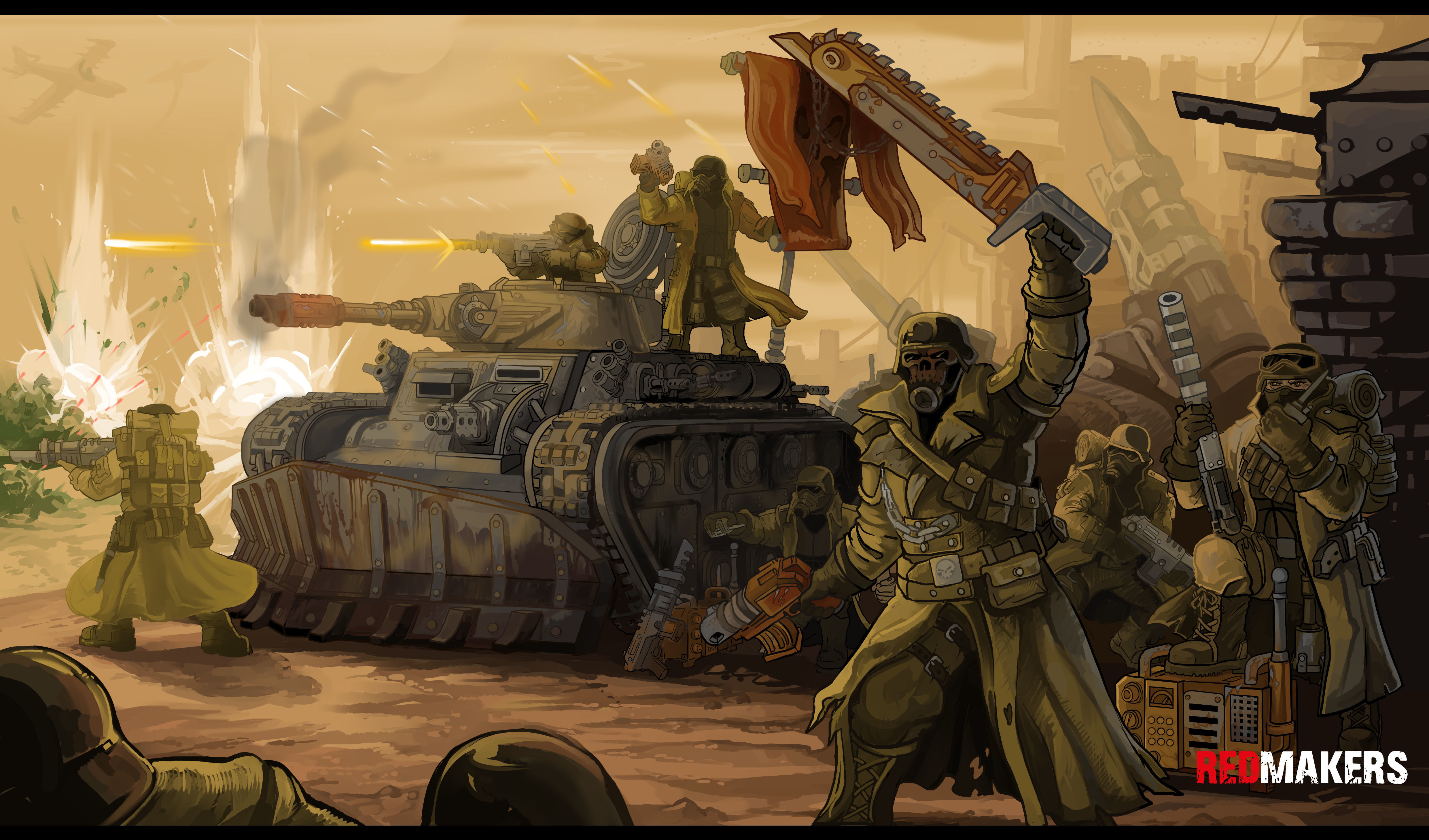 Steel Guard - Squad of the Imperial Force 3D print model_65