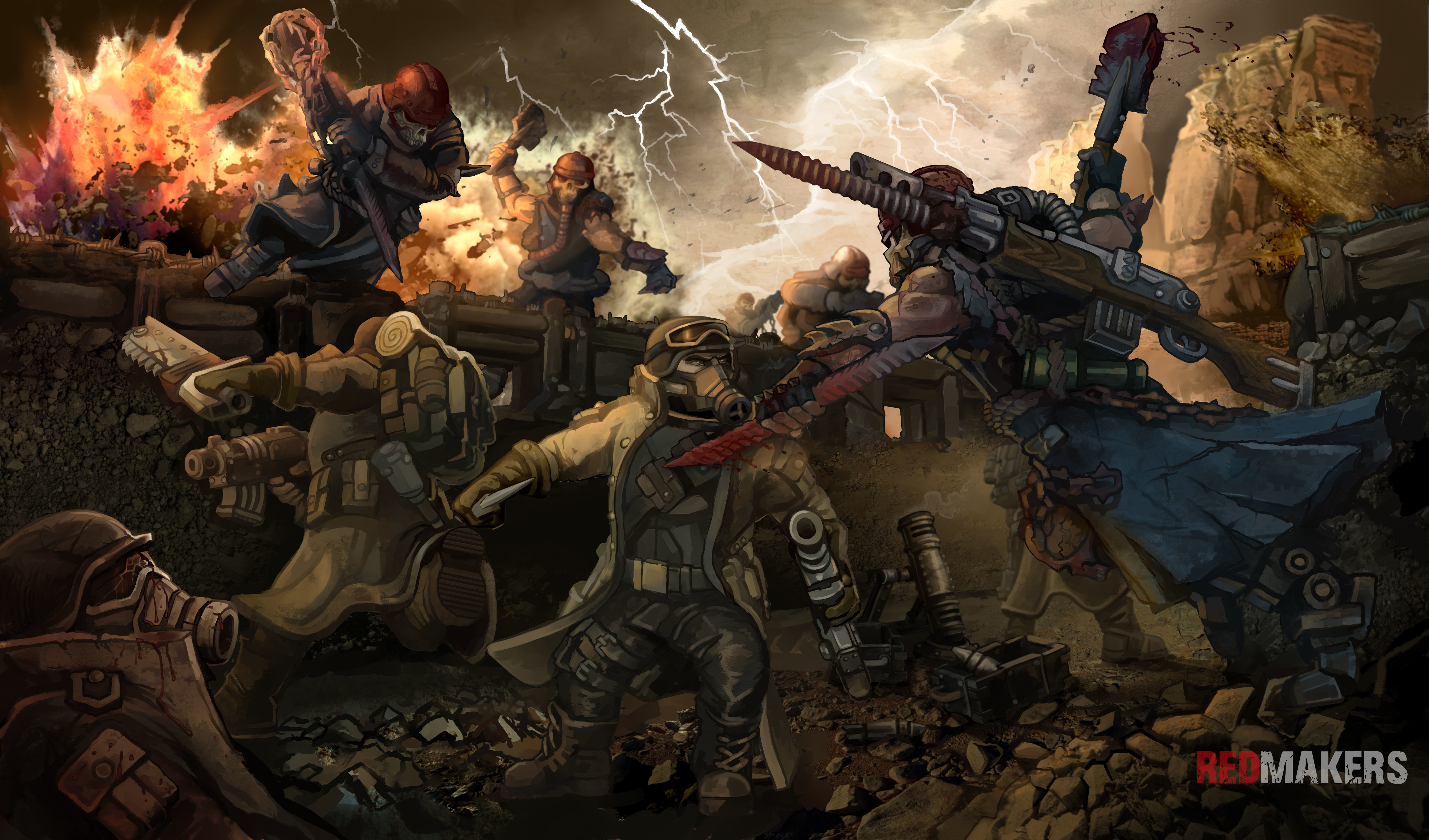 Steel Guard - Squad of the Imperial Force 3D print model_68