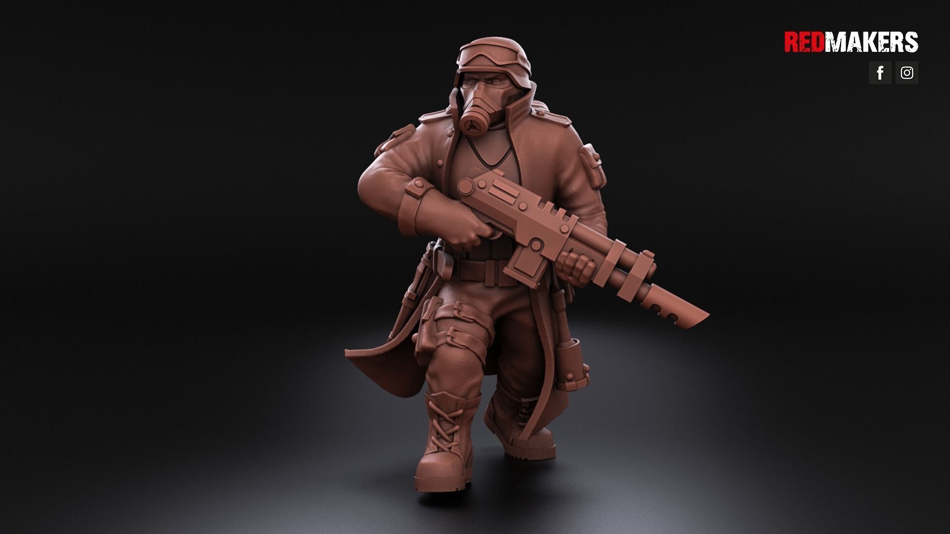 Steel Guard - Squad of the Imperial Force 3D print model_10