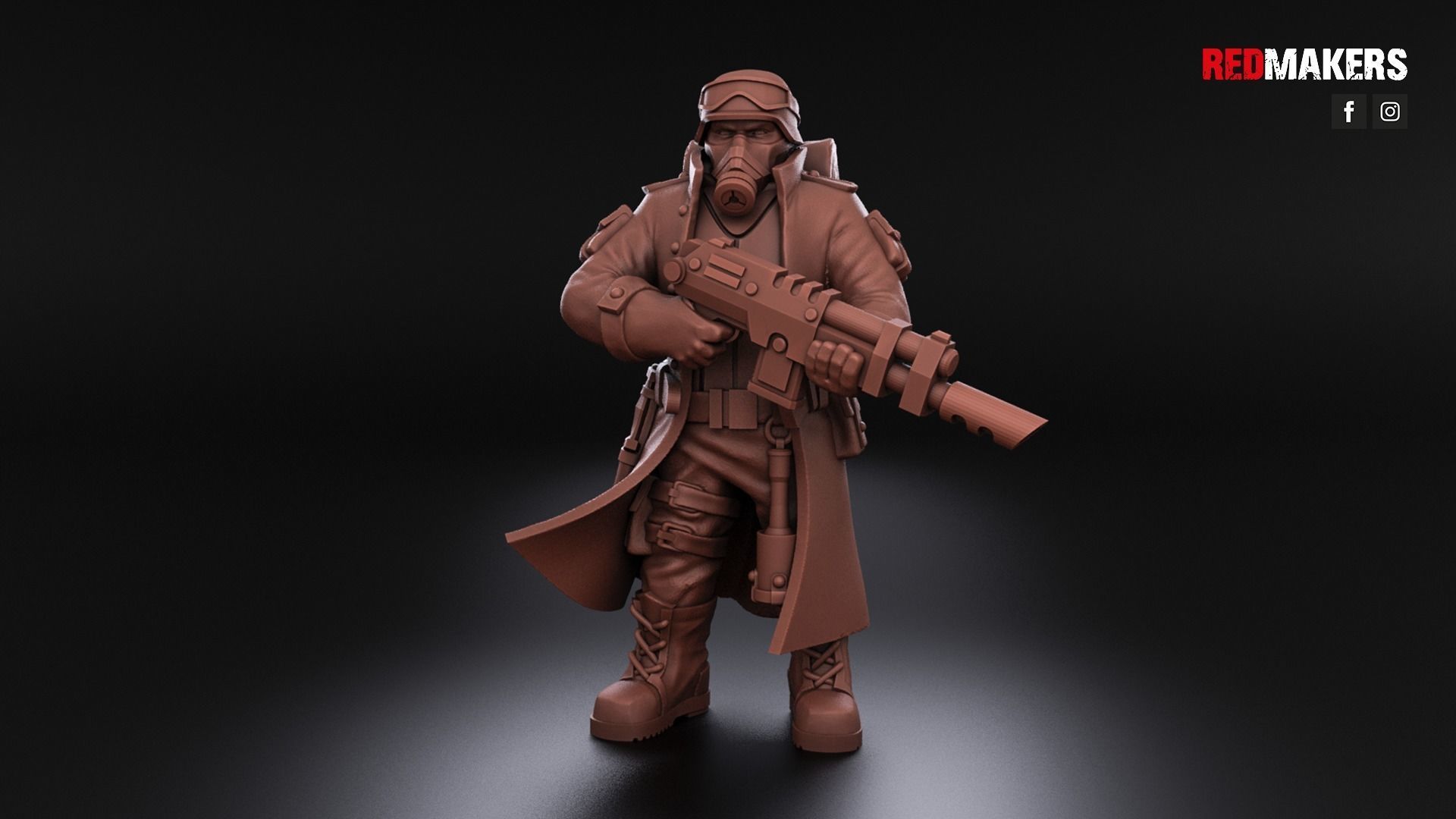 Steel Guard - Squad of the Imperial Force 3D print model_4