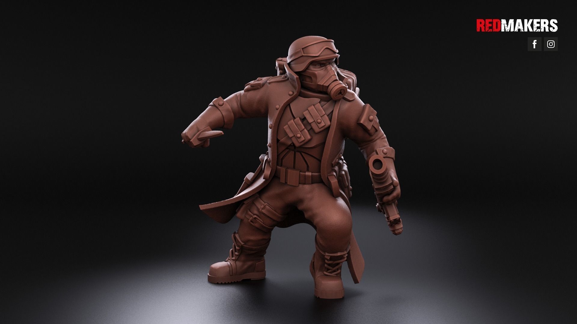 Steel Guard - Squad of the Imperial Force 3D print model_13