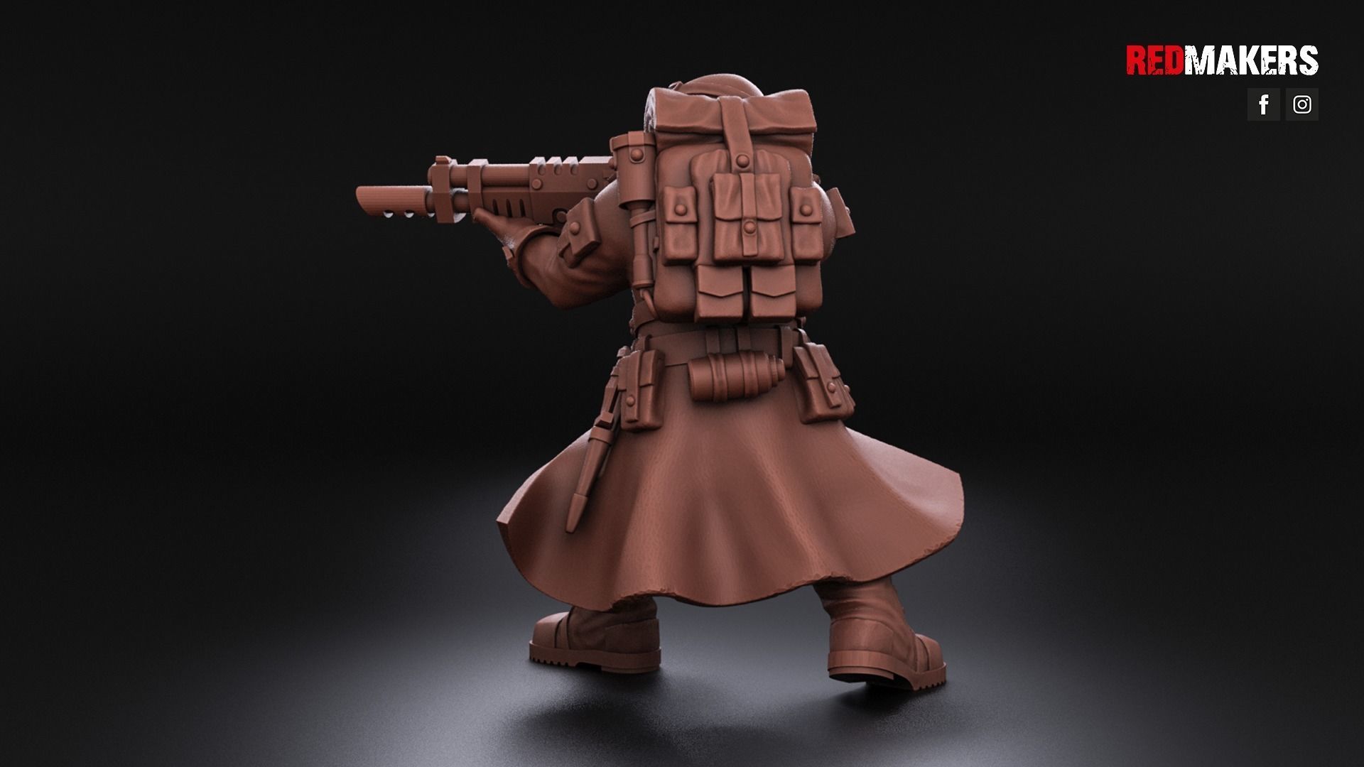 Steel Guard - Squad of the Imperial Force 3D print model_8