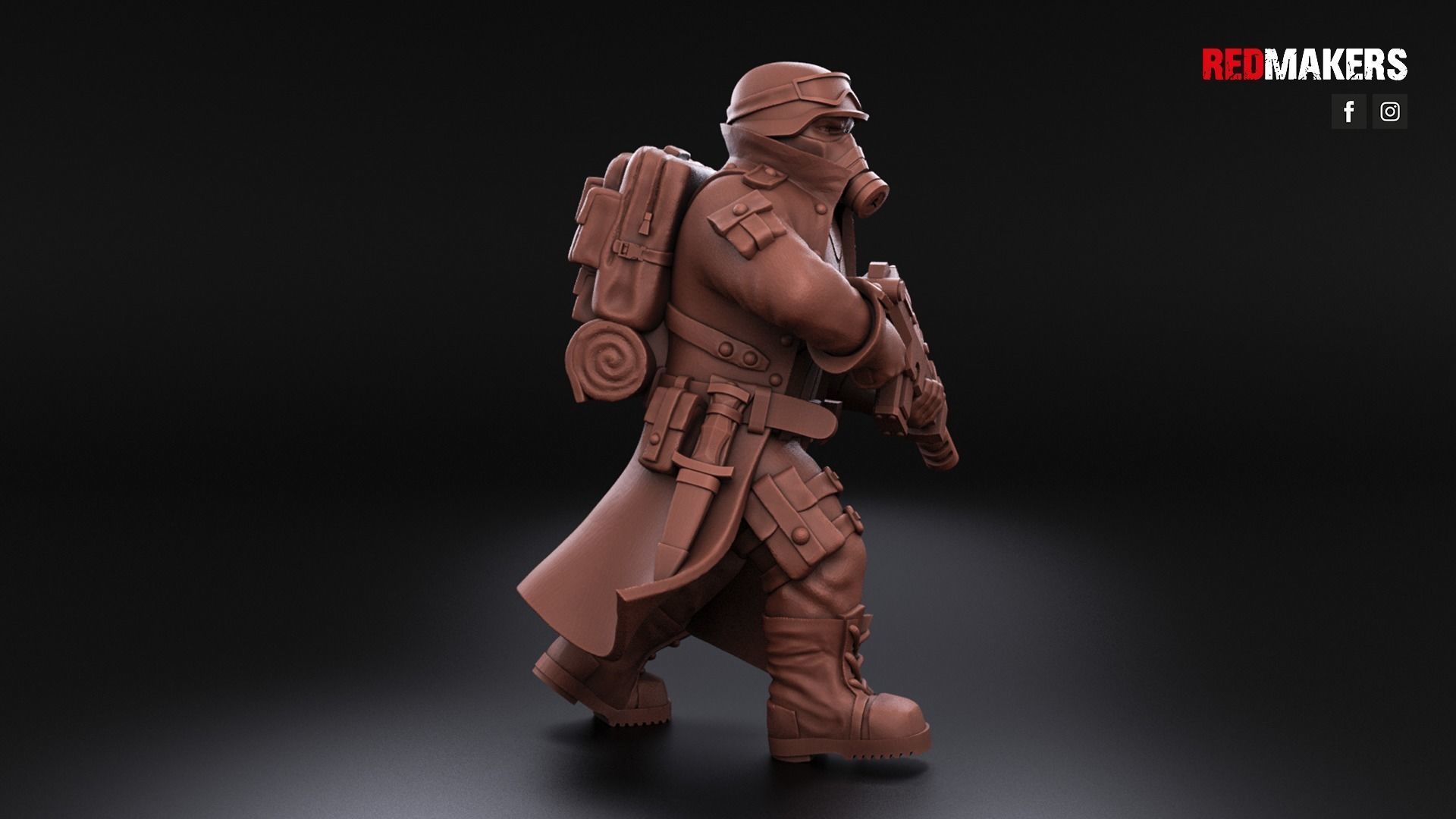 Steel Guard - Squad of the Imperial Force 3D print model_11
