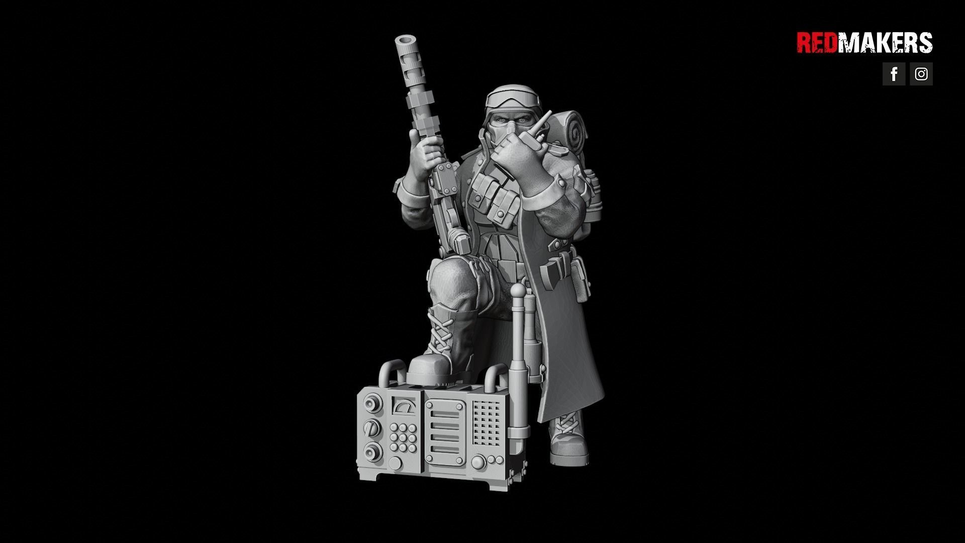 Steel Guard - Squad of the Imperial Force 3D print model_59