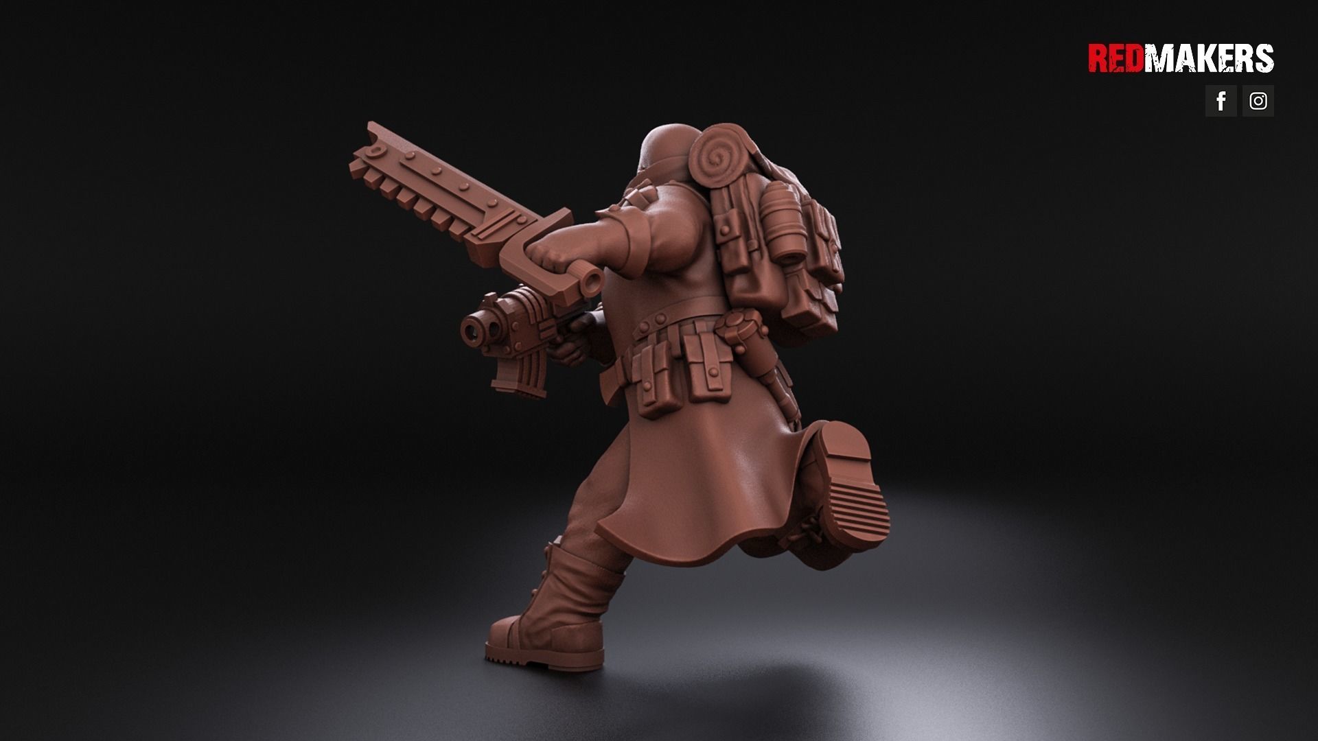 Steel Guard - Squad of the Imperial Force 3D print model_33