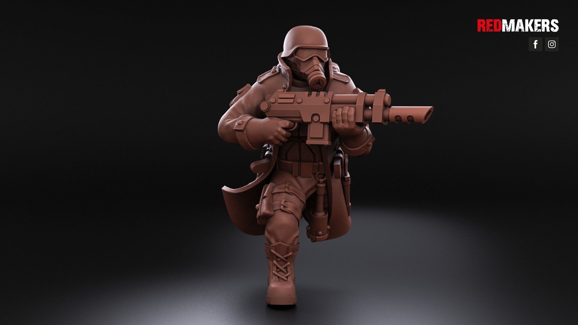 Steel Guard - Squad of the Imperial Force 3D print model_23