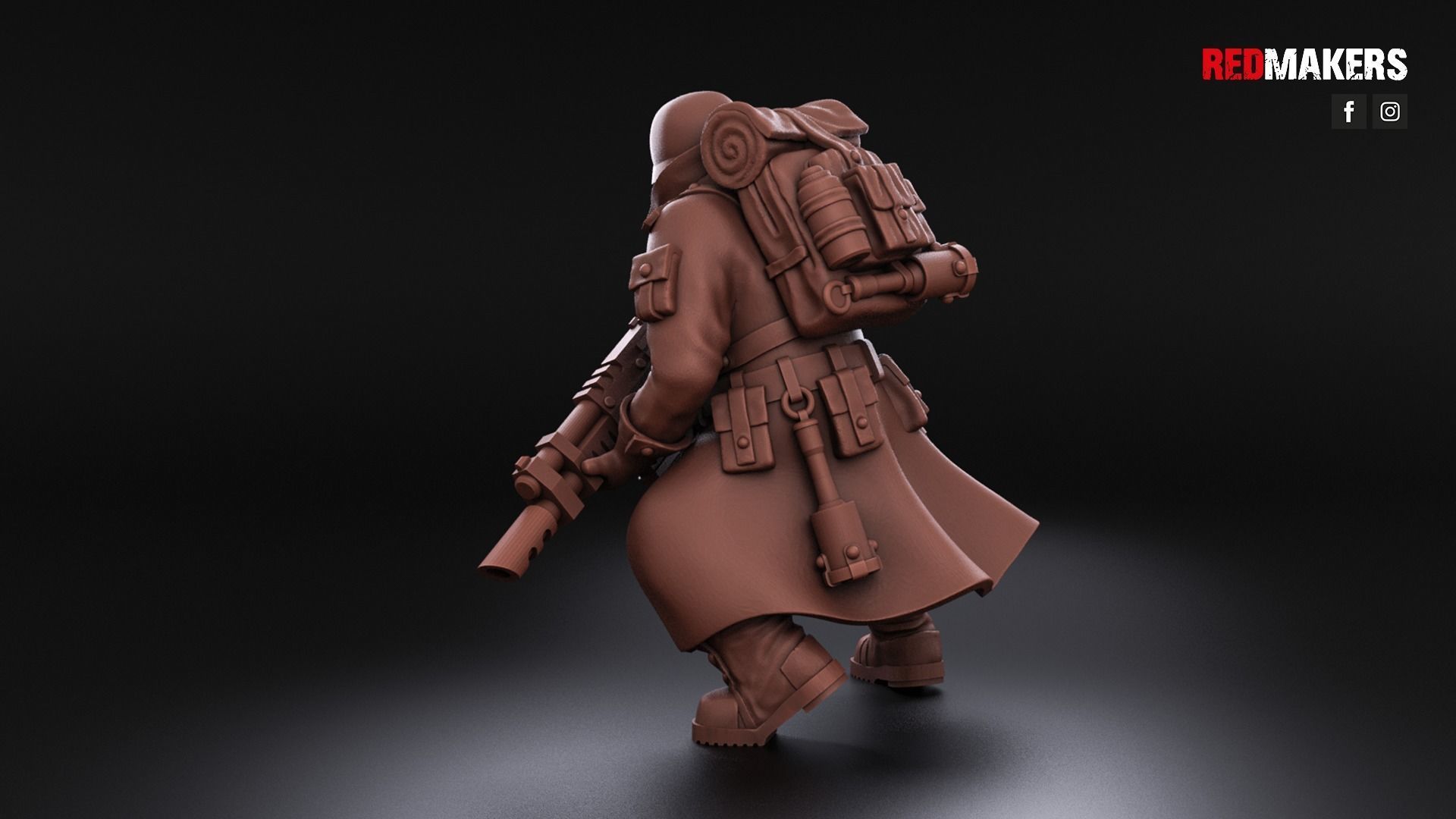 Steel Guard - Squad of the Imperial Force 3D print model_21