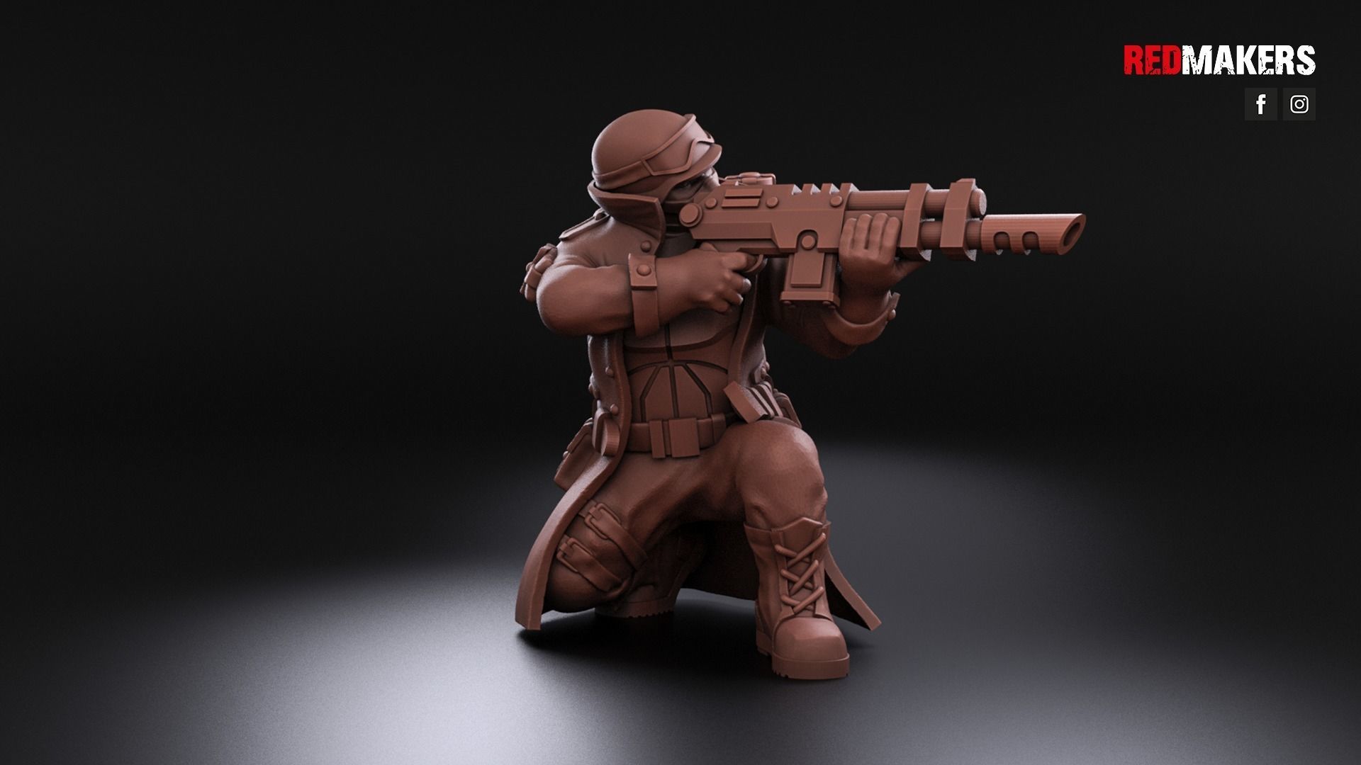 Steel Guard - Squad of the Imperial Force 3D print model_16