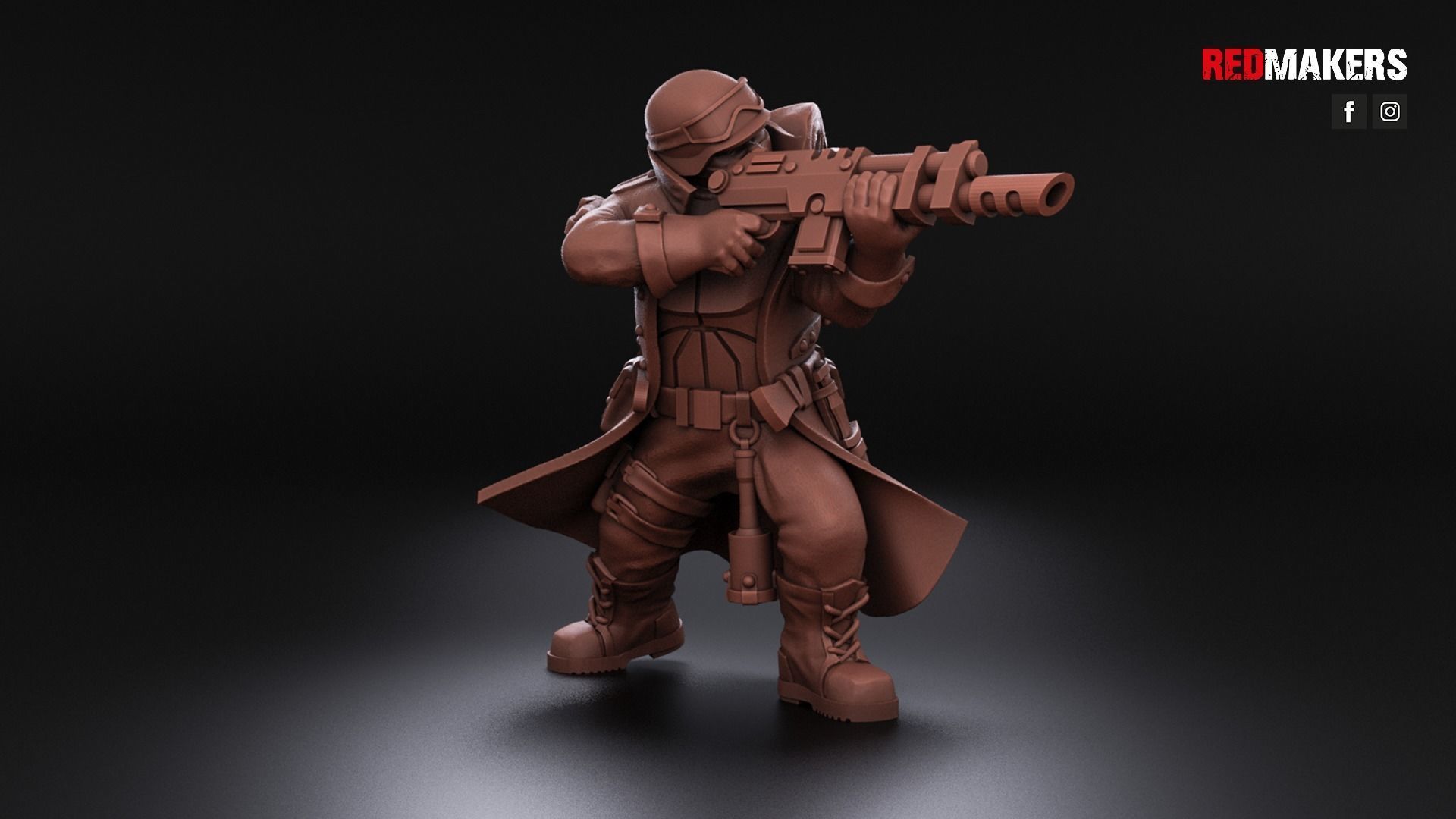 Steel Guard - Squad of the Imperial Force 3D print model_7