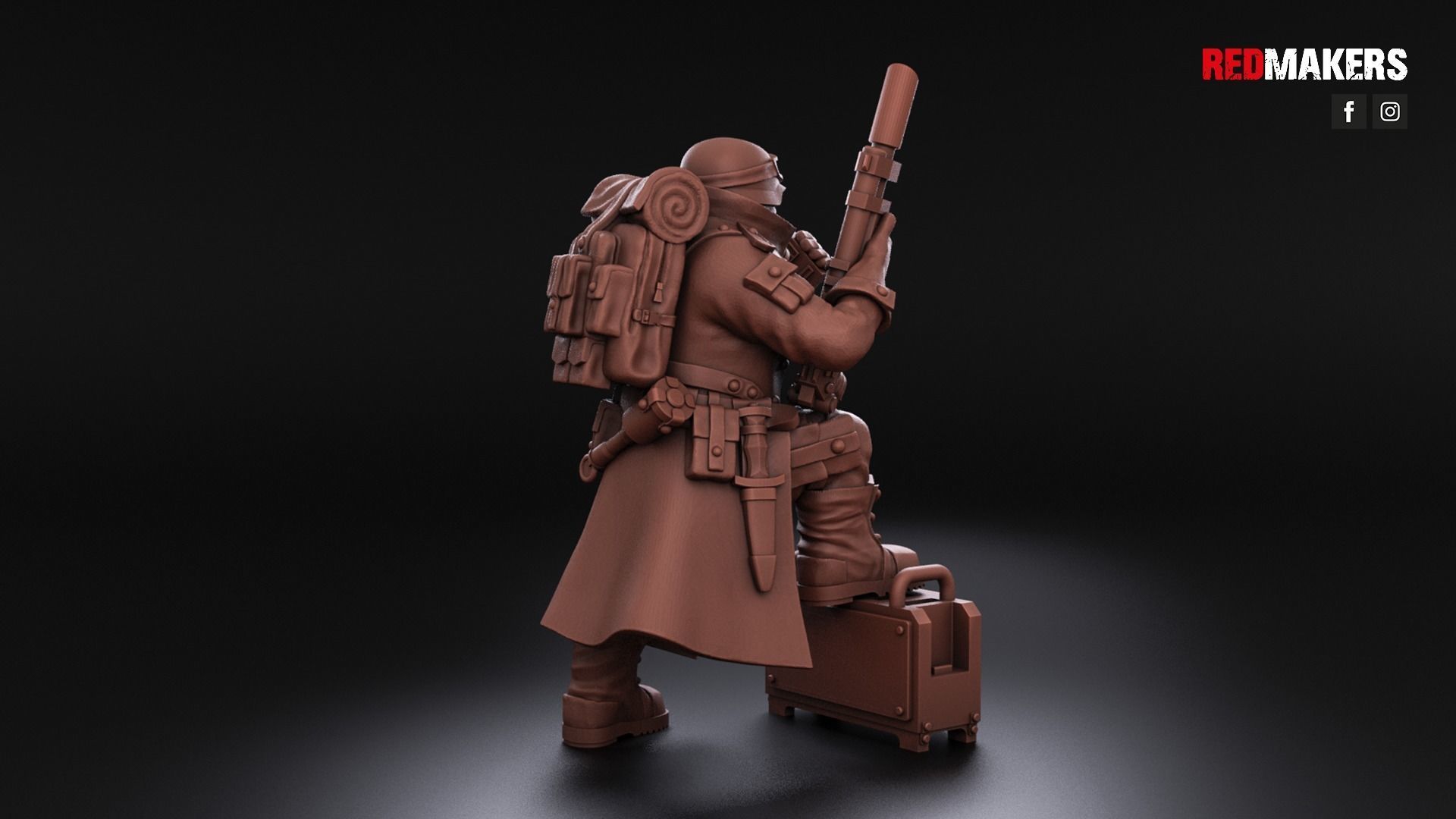 Steel Guard - Squad of the Imperial Force 3D print model_29