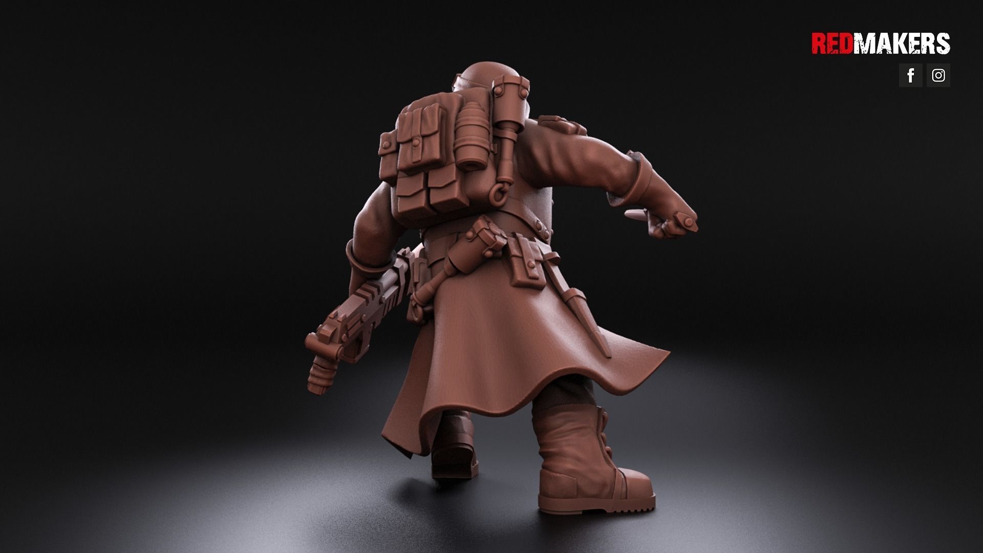 Steel Guard - Squad of the Imperial Force 3D print model_15