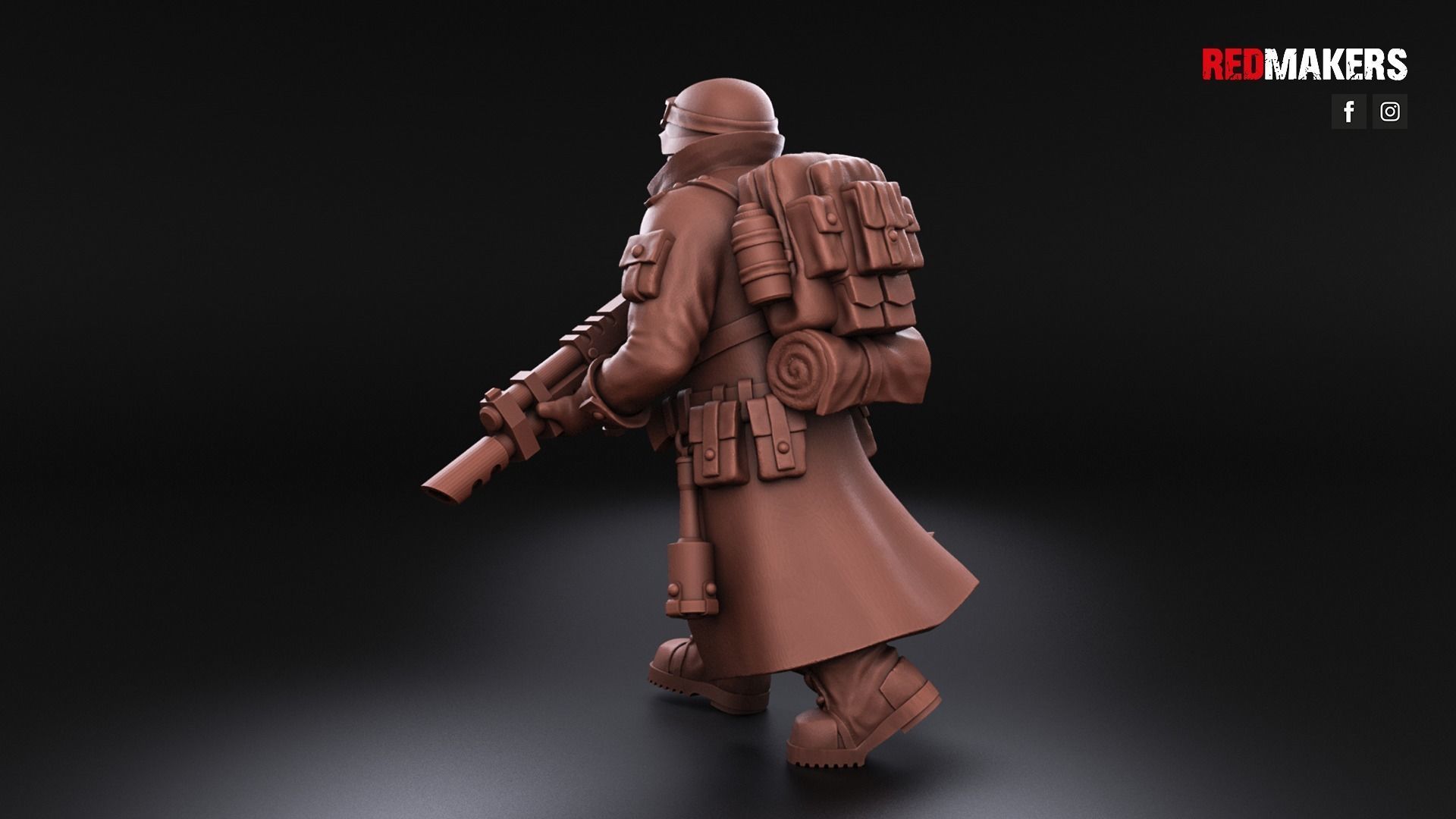 Steel Guard - Squad of the Imperial Force 3D print model_12