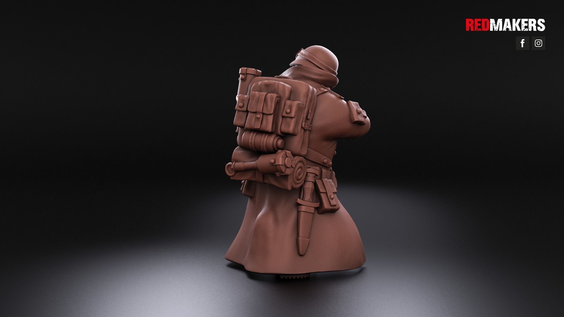 Steel Guard - Squad of the Imperial Force 3D print model_17