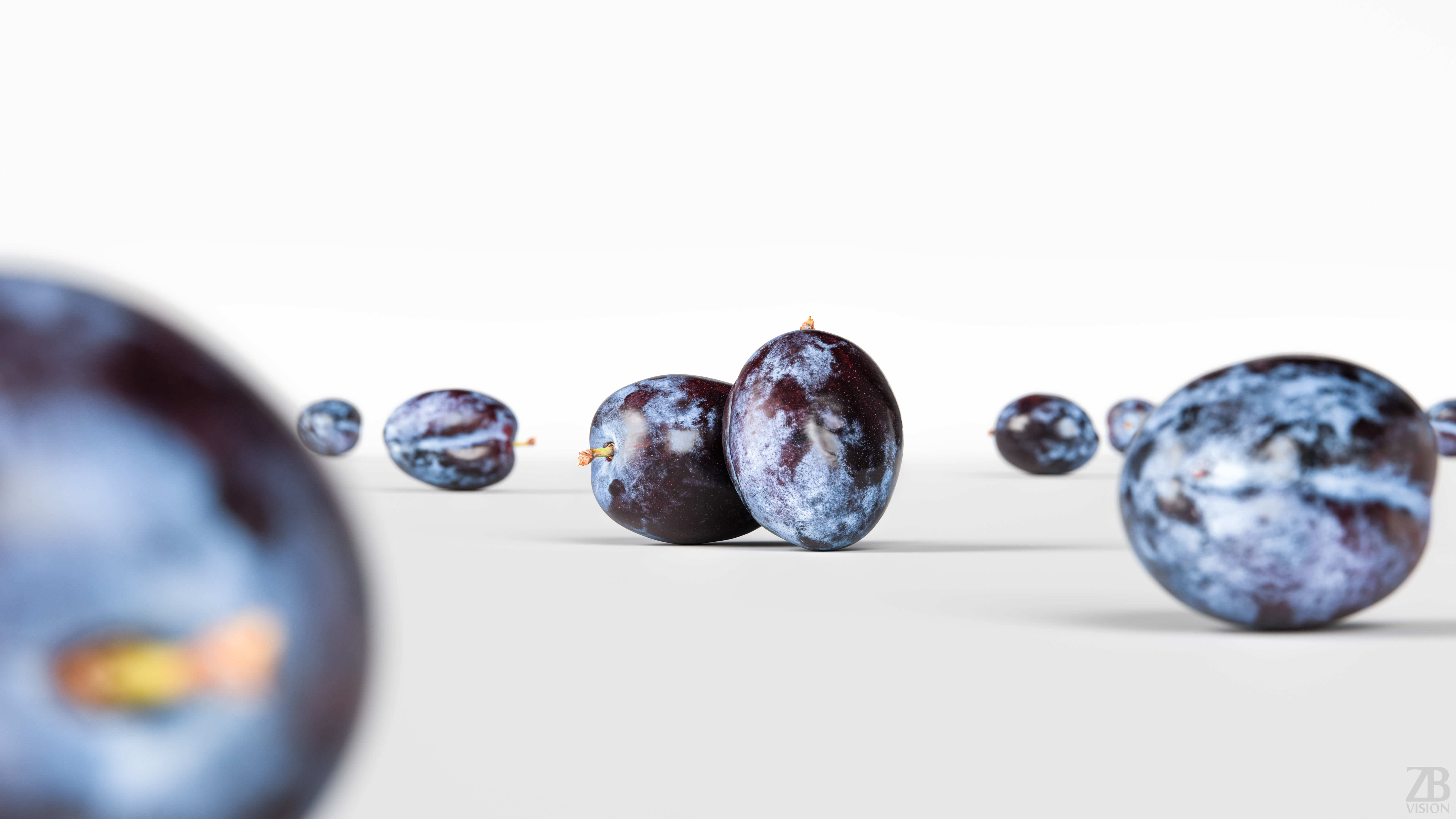 Plum  3D model_1