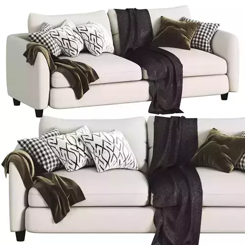 Lounge Deep Sofa 3D model