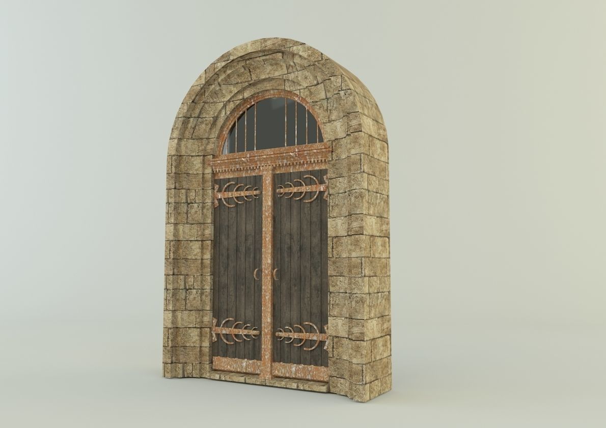 building doors glass models various models 3D model_35