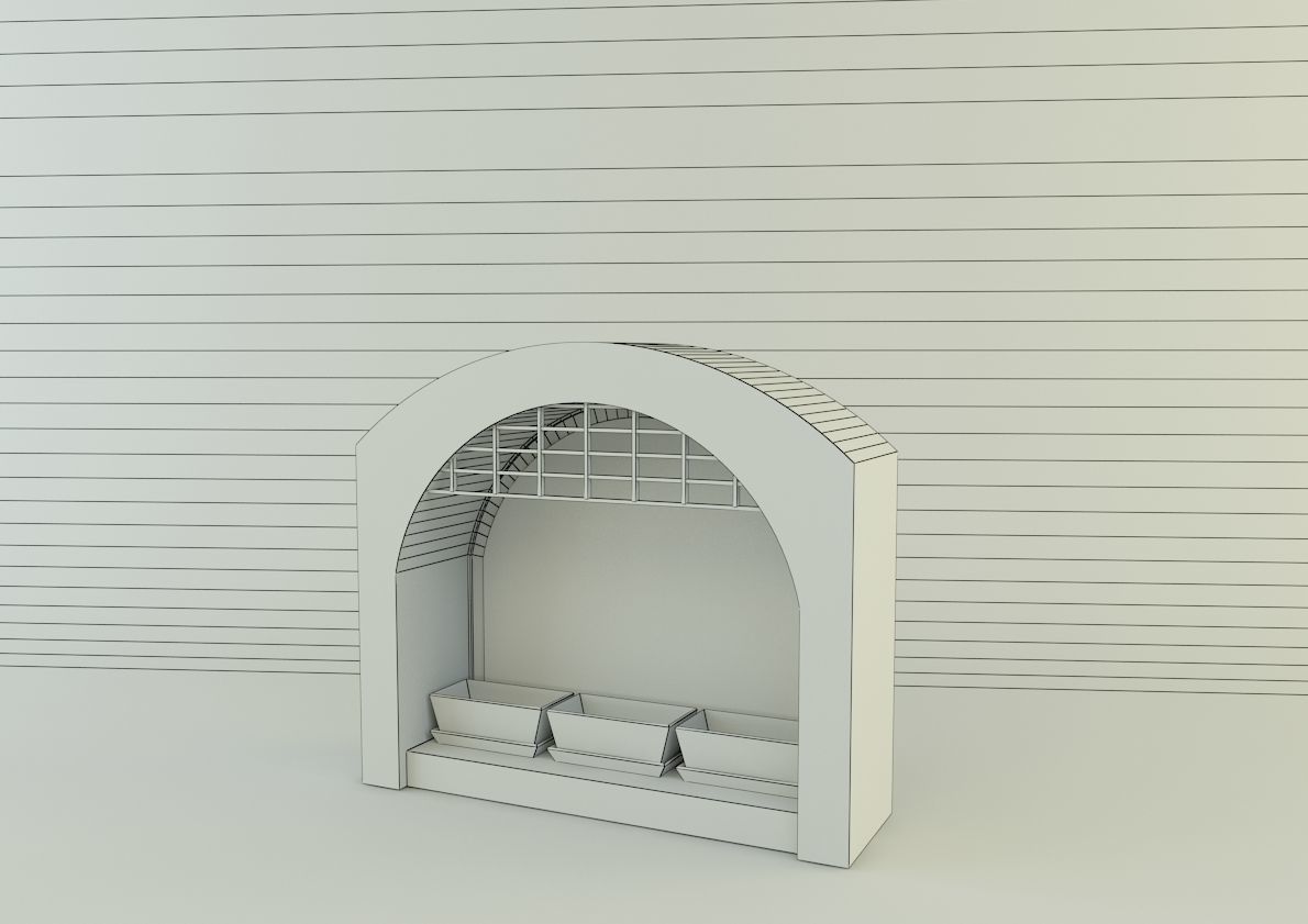 building doors glass models various models 3D model_30