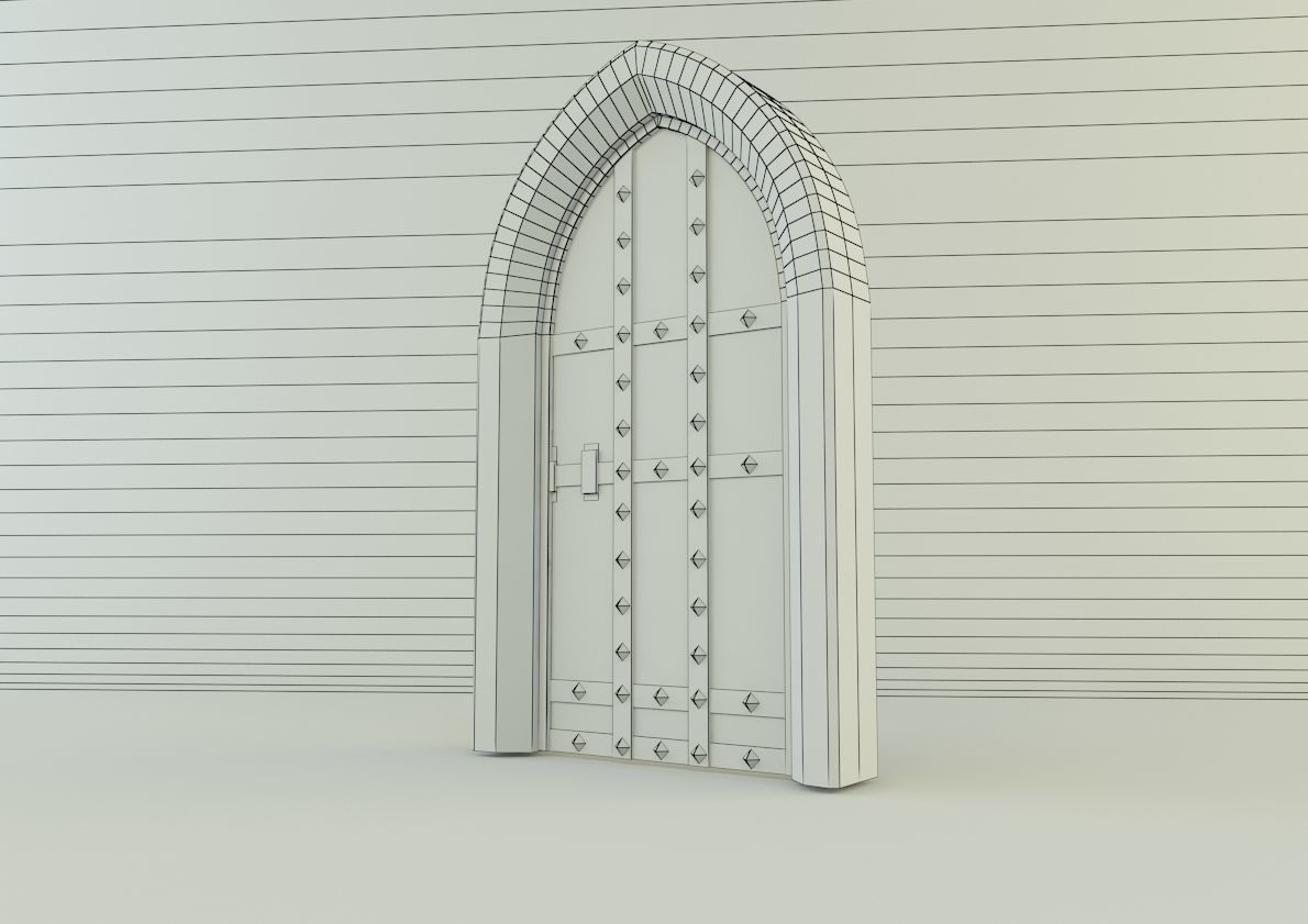 building doors glass models various models 3D model_49