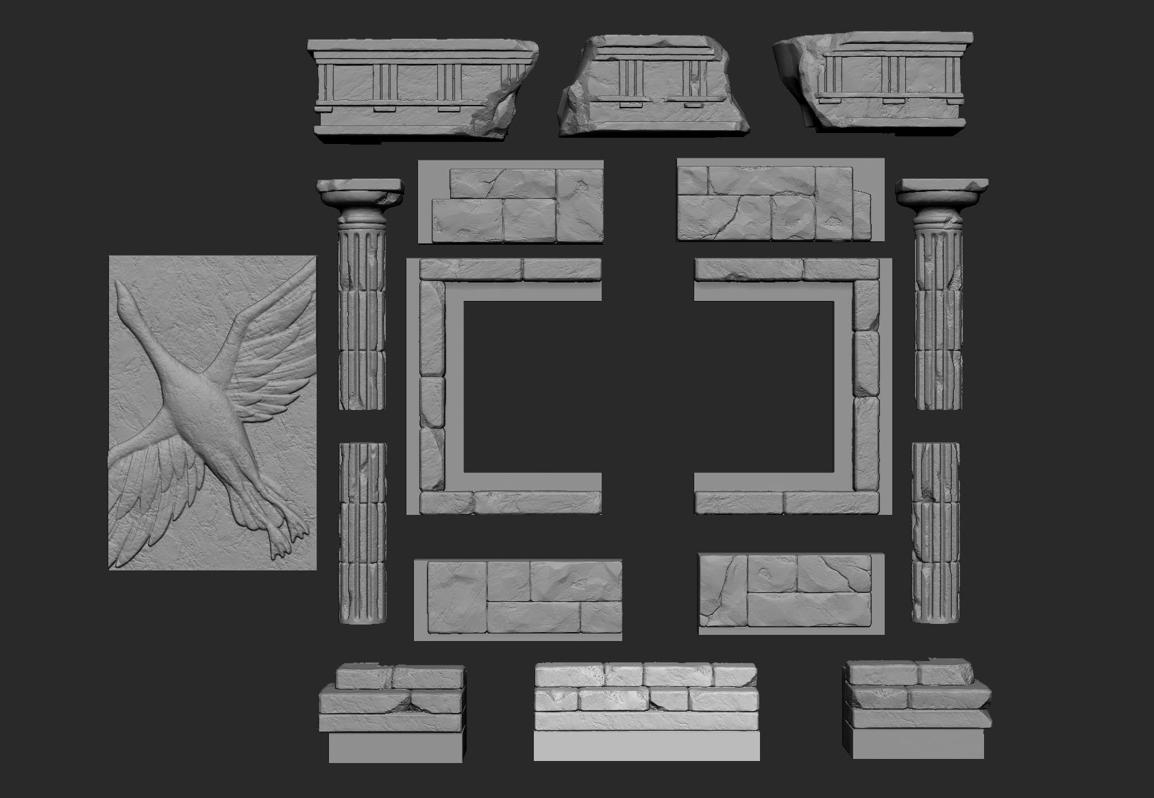 Hyoga  3D print model_2