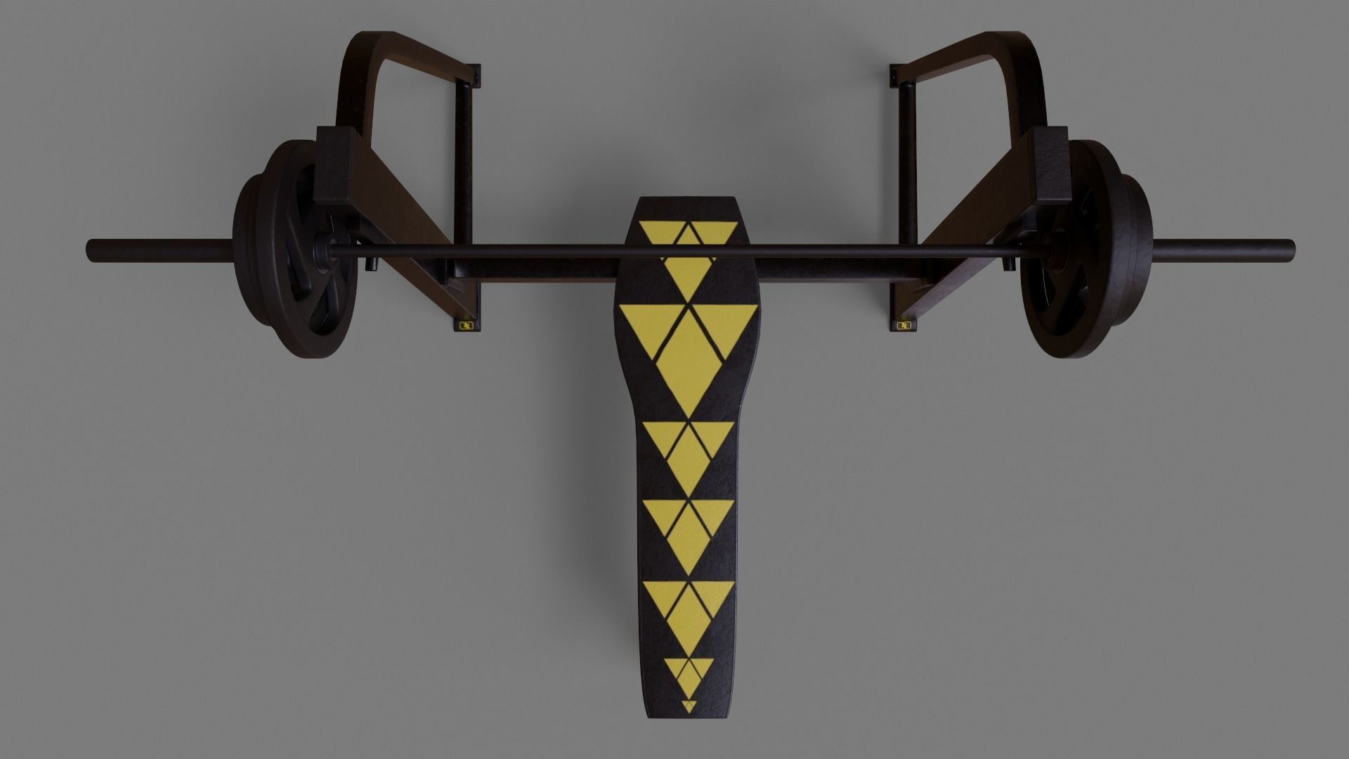 Bench Press 3D model_7