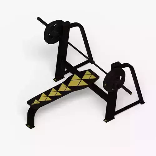 Bench Press 3D model