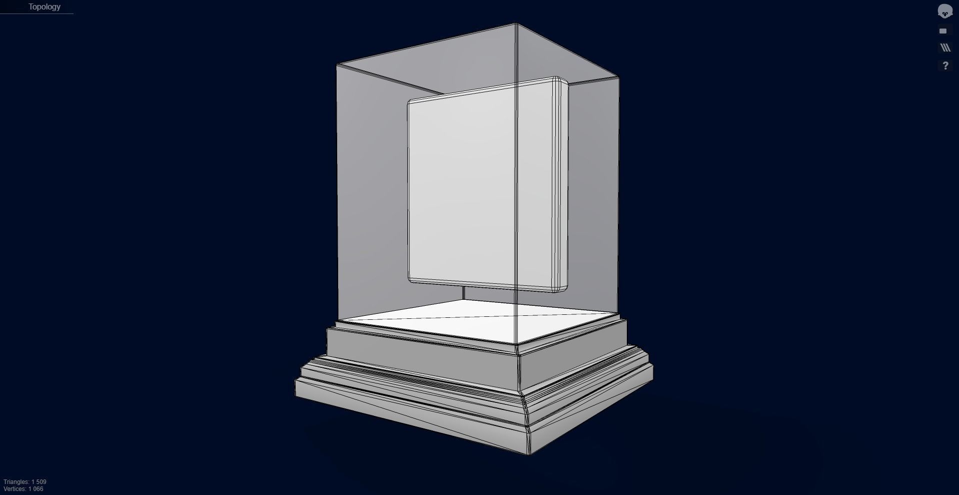 Mutant Ape 6 Gold Club Low-poly 3D model_12