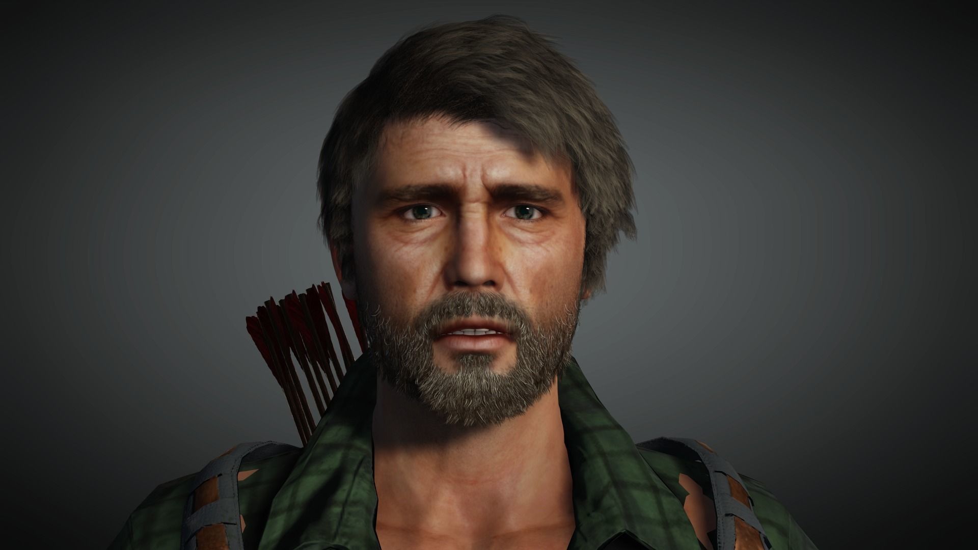 AAA Apocalypse Male Character 07 Low-poly 3D model_15