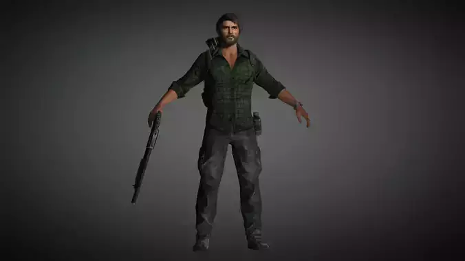 AAA Apocalypse Male Character 07