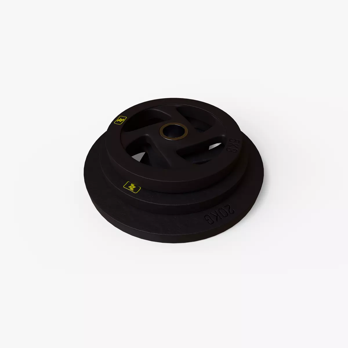 Barbell Plates Free 3D model