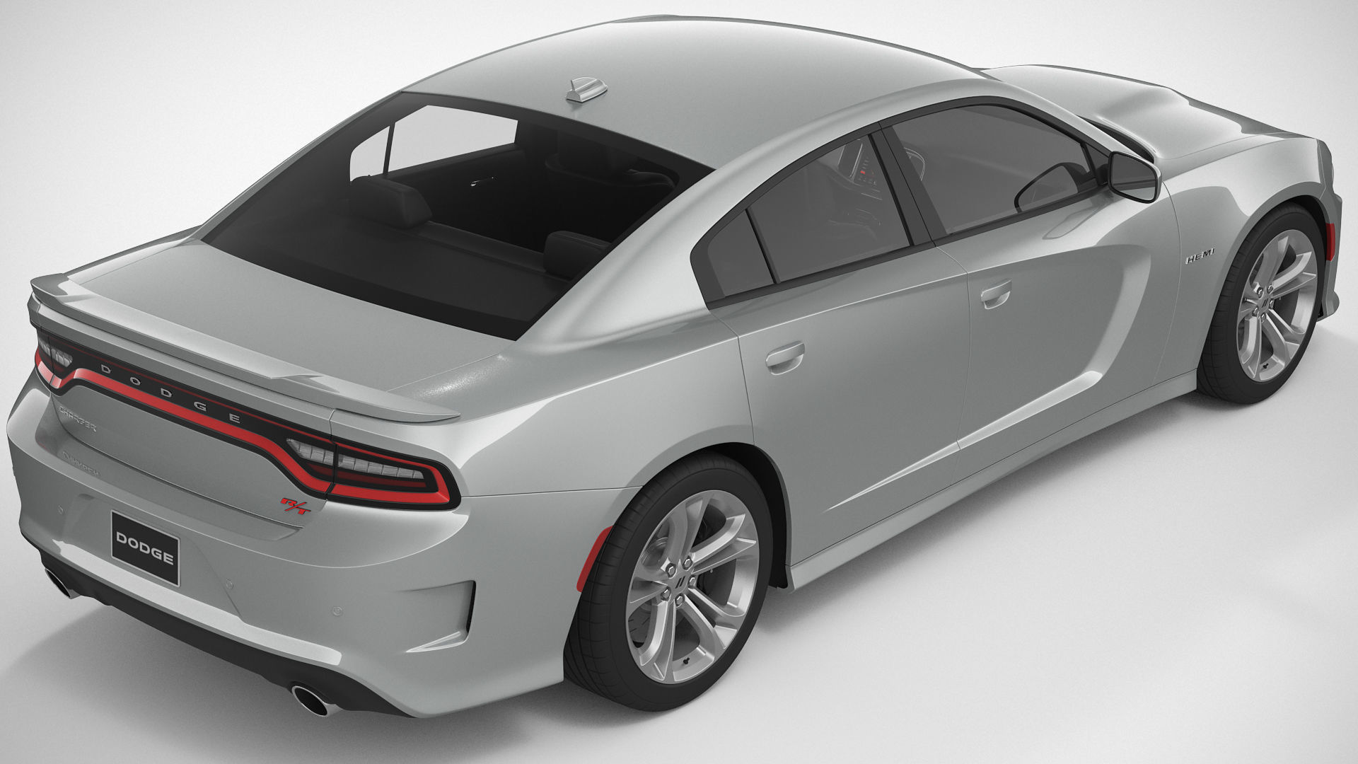 Dodge Charger RT 2022 3D model_4
