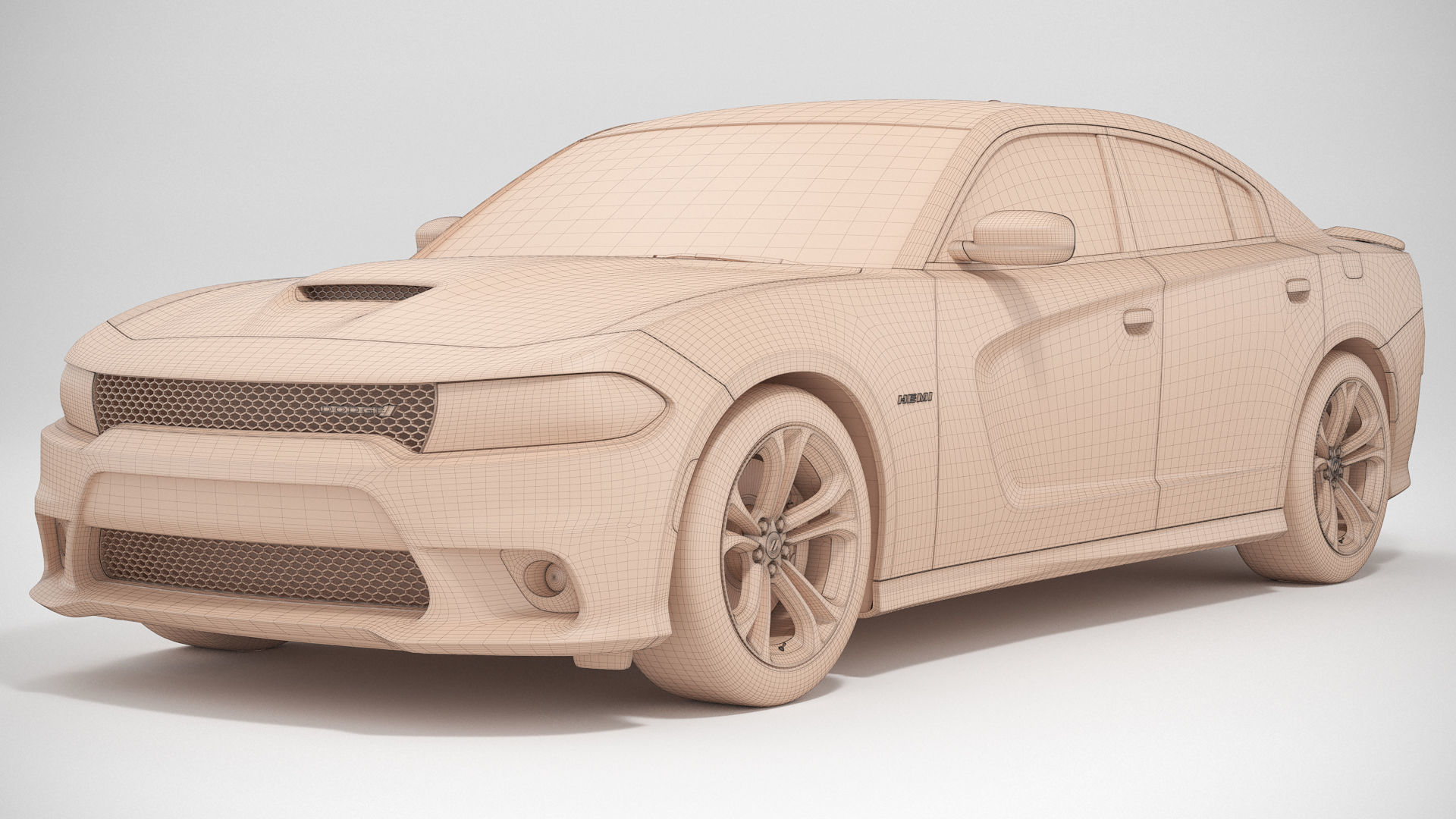 Dodge Charger RT 2022 3D model_19