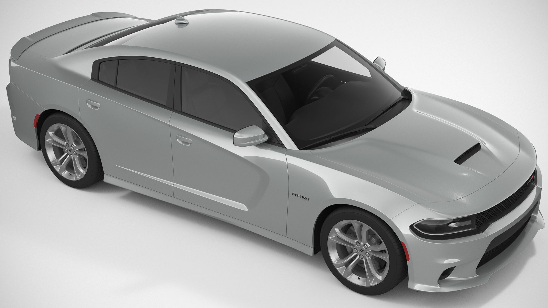Dodge Charger RT 2022 3D model_6
