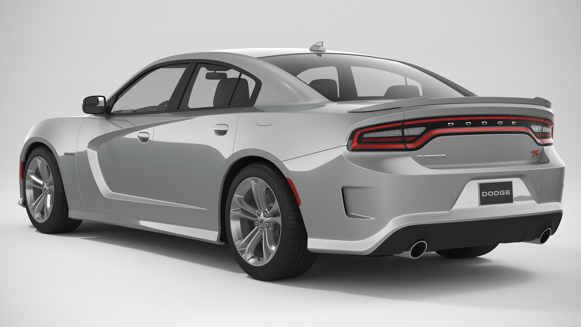 Dodge Charger RT 2022 3D model_3